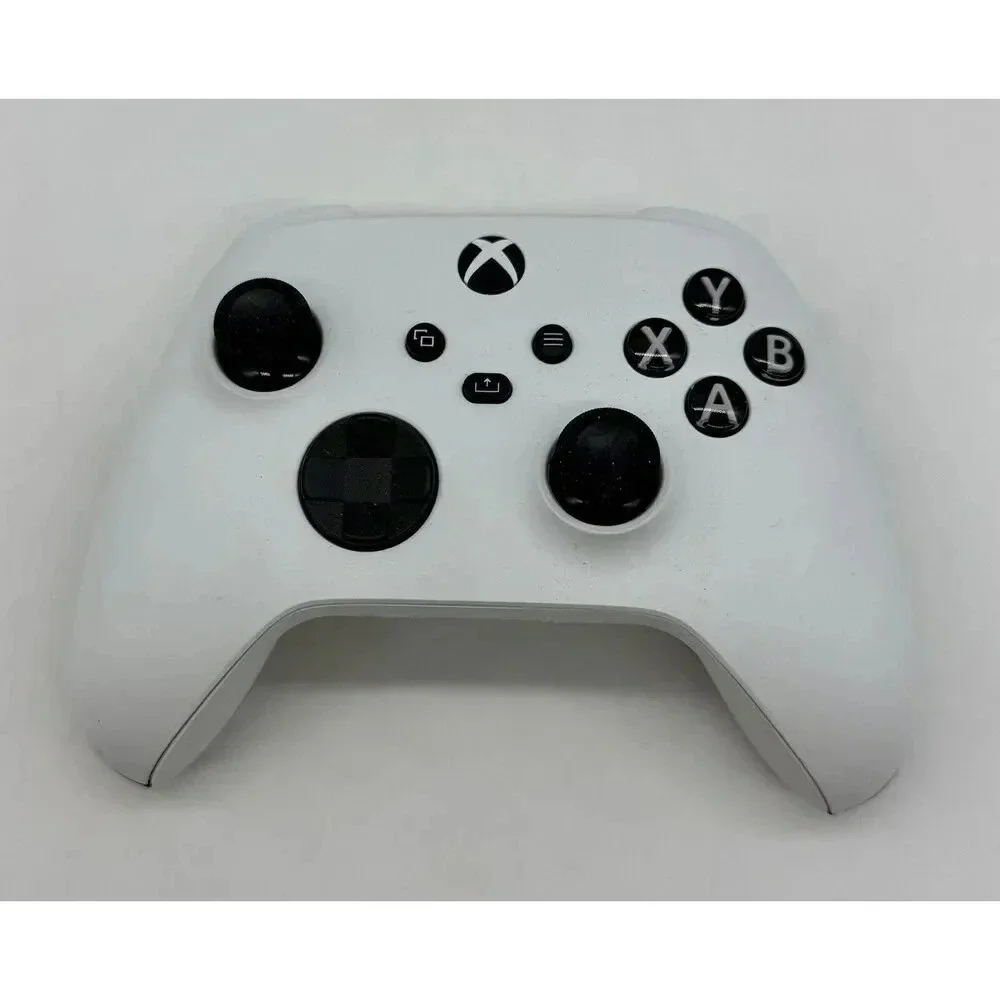 Microsoft Wireless Controller for Xbox X/S Robot White Rubber Back Grips‎ NO BOX